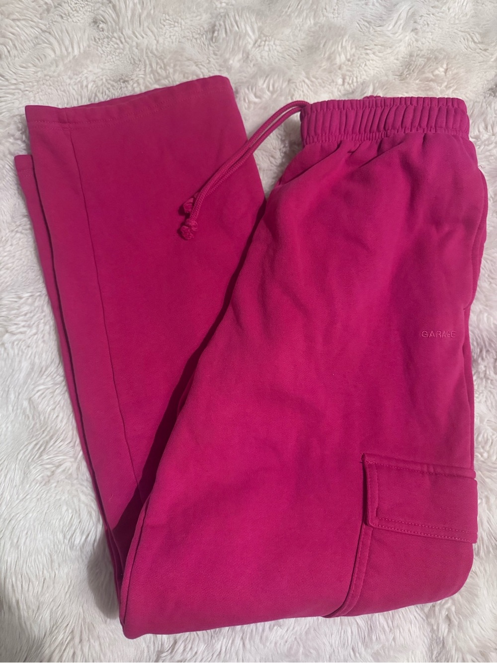 Garage Raspberry Cheeks Cargo Sweatpants - Picture 2 of 6